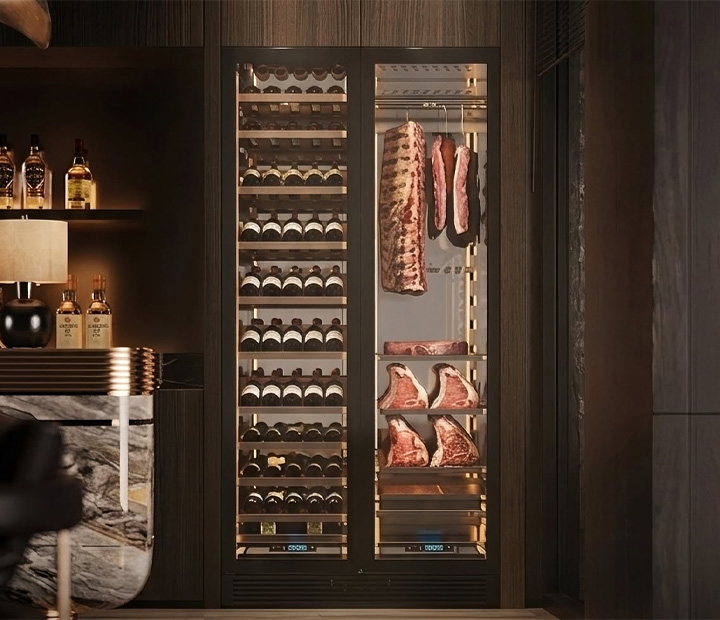 SICAO เปิดตัวสุดยอดตู้แช่ไวน์ Dual-Zone และตู้ Dry Aging