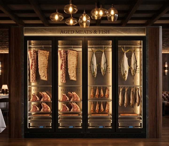 ตู้บ่มเนื้อแบบ Dry Aging ระดับมืออาชีพจาก SICAO: มีให้เลือกครบทุกขนาดตั้งแต่ 70 ถึง 900 ลิตร