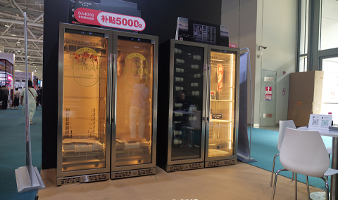 ตู้บ่มเนื้อแบบดรายเอจ (Dry-Aging Cabinets) จาก SICAO ในงาน HOTELEX Shenzhen